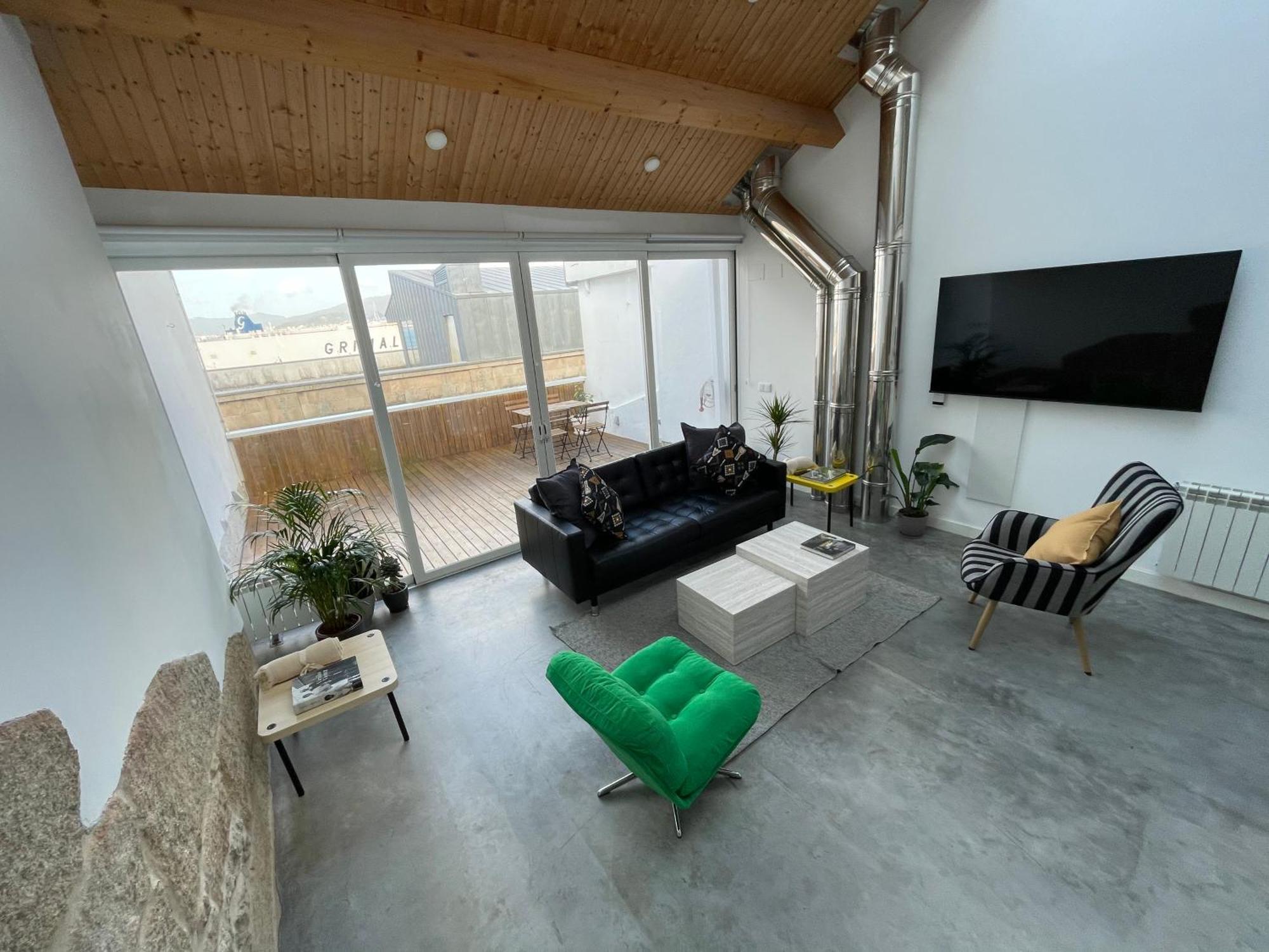 Ferienwohnung Corazon Casco Viejo Atico Vigo Exterior foto
